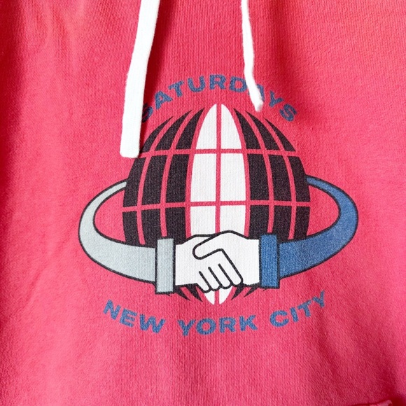 Saturdays New York City Bold Red  Hoodie - Picture 4 of 11
